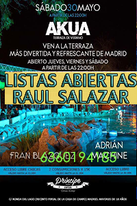  Akua Madrid Terraza Lounge, Sabado en #Akua