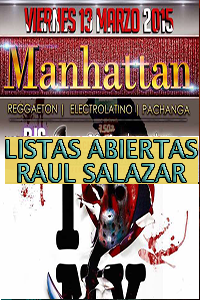 Manhattan Madrid en Calle Orense 18, Gratis Viernes y Sabados